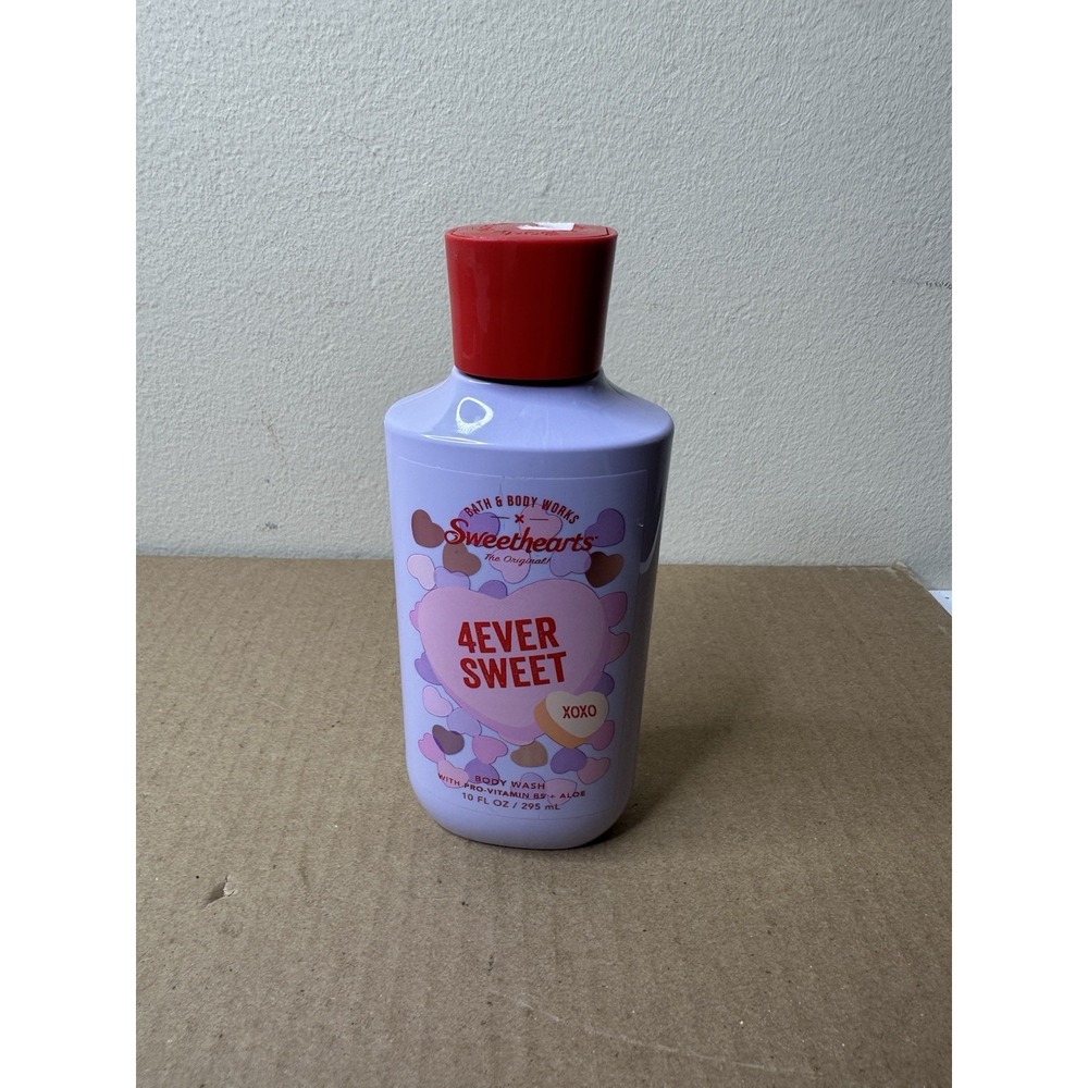 (1) Bath Body Works SWEETHEARTS Candy 4EVER SWEET Body Shower Wash Gel 10oz New